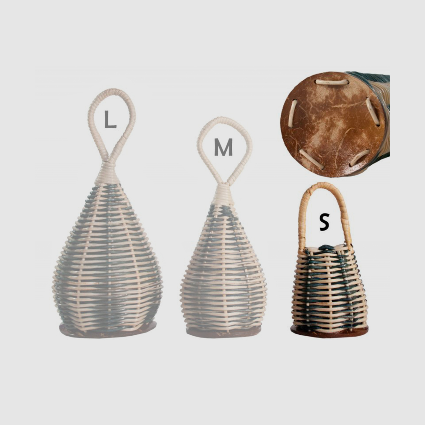 Terré  Caxixi Rattan Coconut S